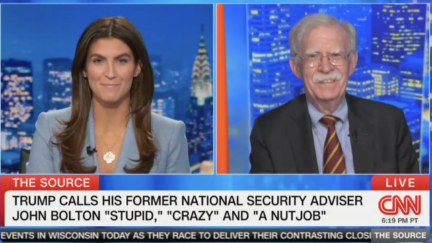 Laughing John Bolton Reacts on CNN to Trump's 'Typically Juvenile' Attack Calling Him a 'Moron' and a 'Nutjob'